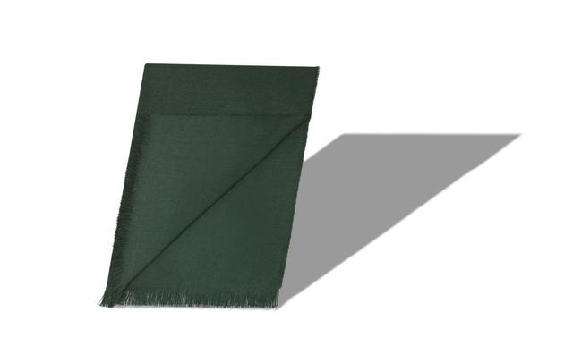 JURA Dark Green Fine Cashmere Scarf Product Image