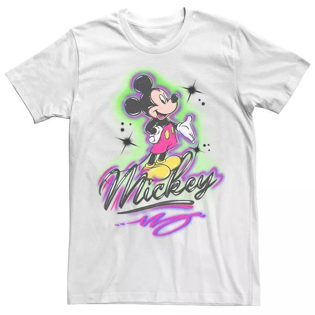 Mens Disney Mickey & Friends Mickey Mouse Airbrush Portrait Tee Product Image