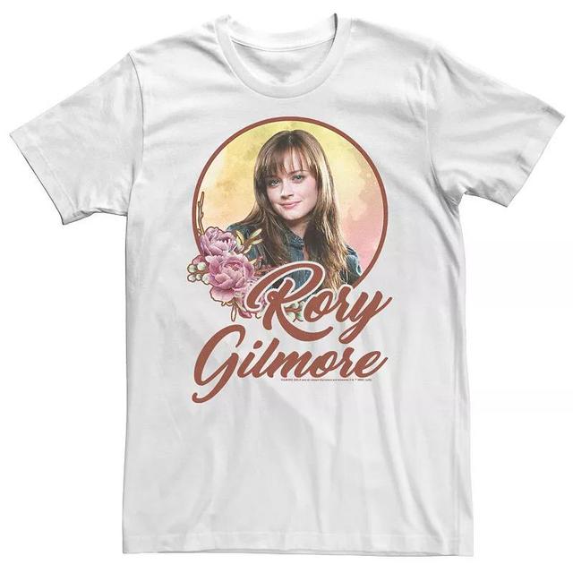 Big & Tall Gilmore Girls Rory Gilmore Portrait Tee, Mens Athletic Grey Product Image