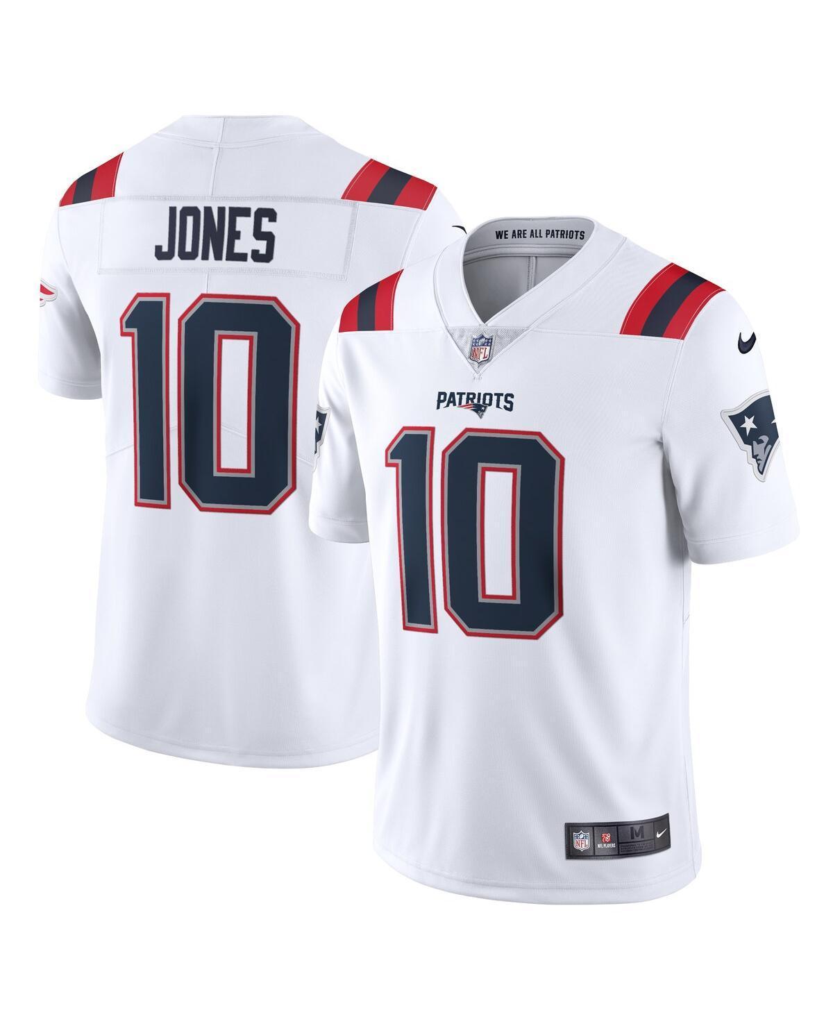 Nike Mens Mac Jones New England Patriots Vapor Limited Jersey - White Product Image