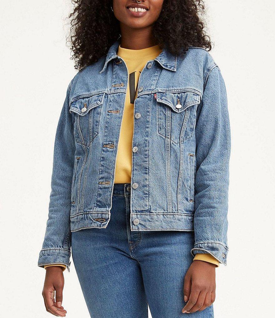 Levi's® Ex-Boyfriend Trucker Denim Jacket Product Image