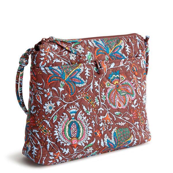 Vera Bradley Original Hipster Crossbody Bags Women in Marrakesh Cinnamon Brown Product Image