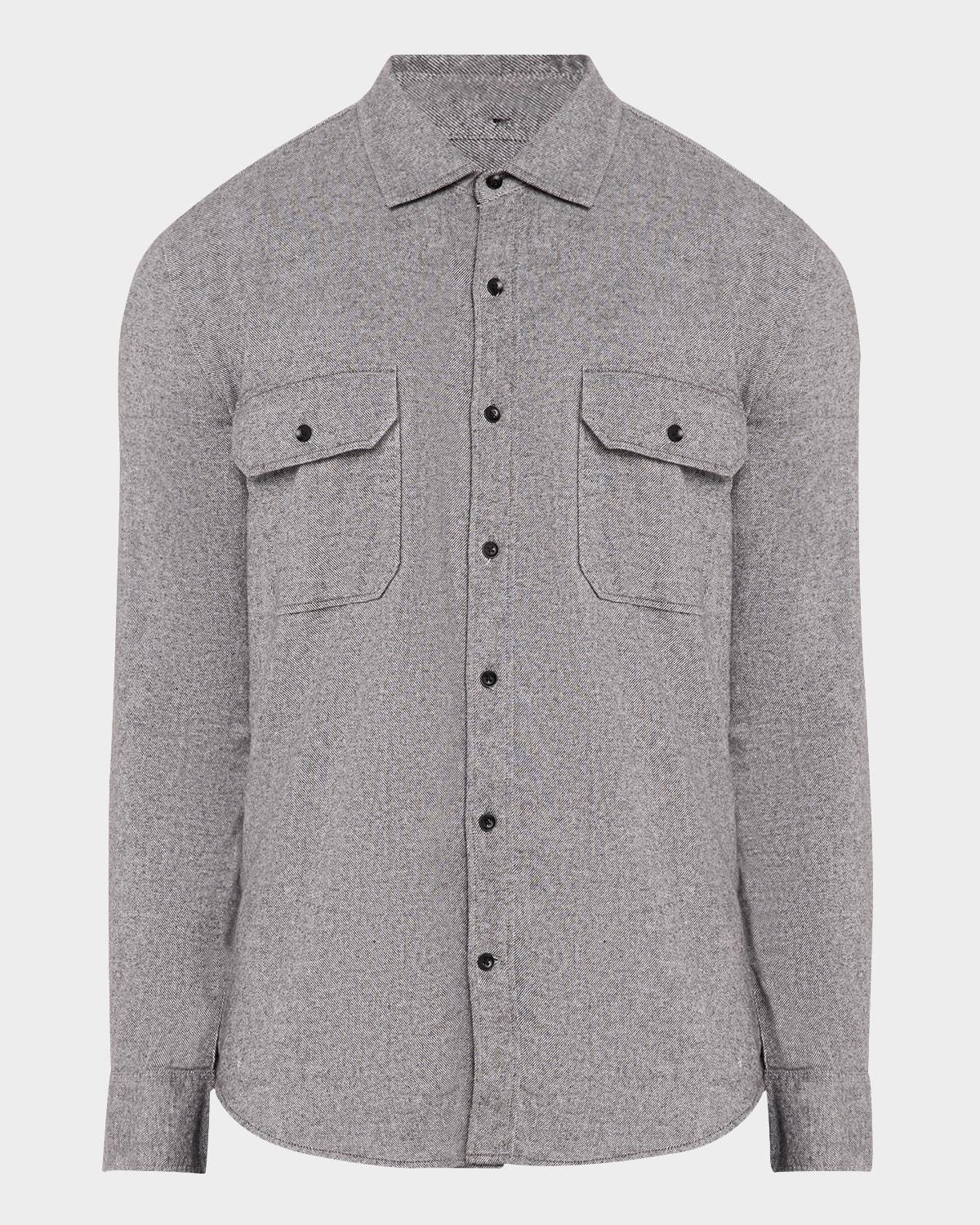 Men's Chester Flannel Button-Down Shirt Product Image