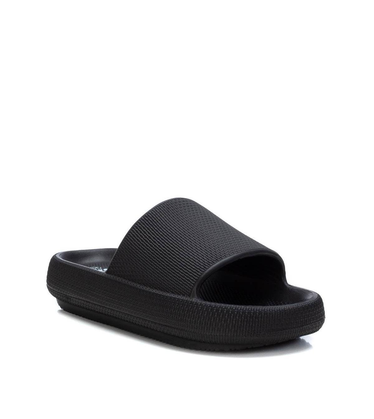 Xti Womens Rubber Flat Sandals Black Product Image