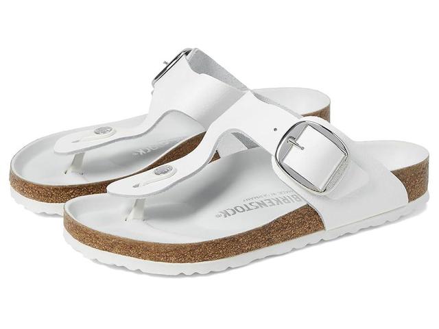 Birkenstock Gizeh Big Buckle - Leather Leather) Women's Shoes Product Image