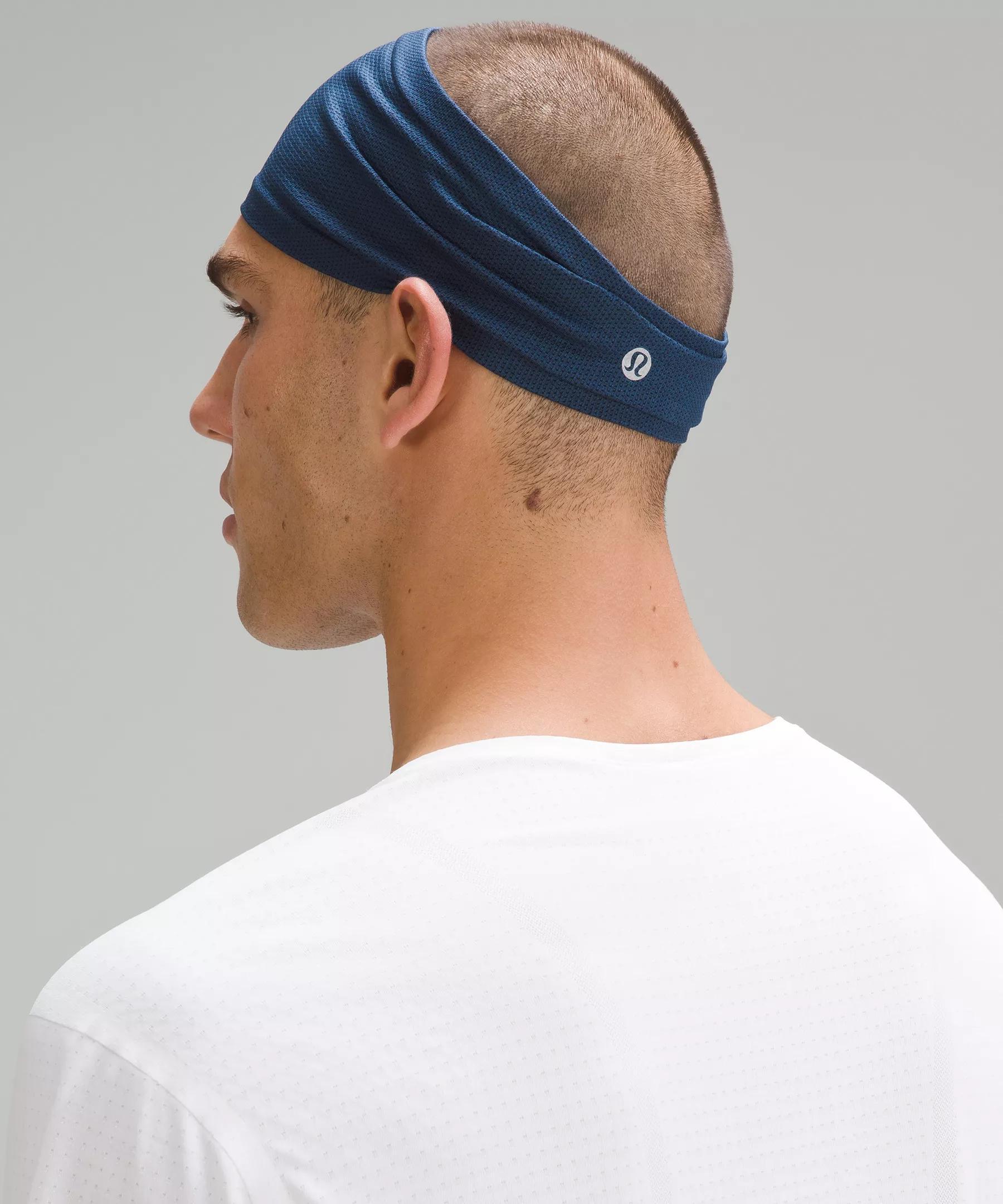 Men's Metal Vent Tech Wide Headband Product Image