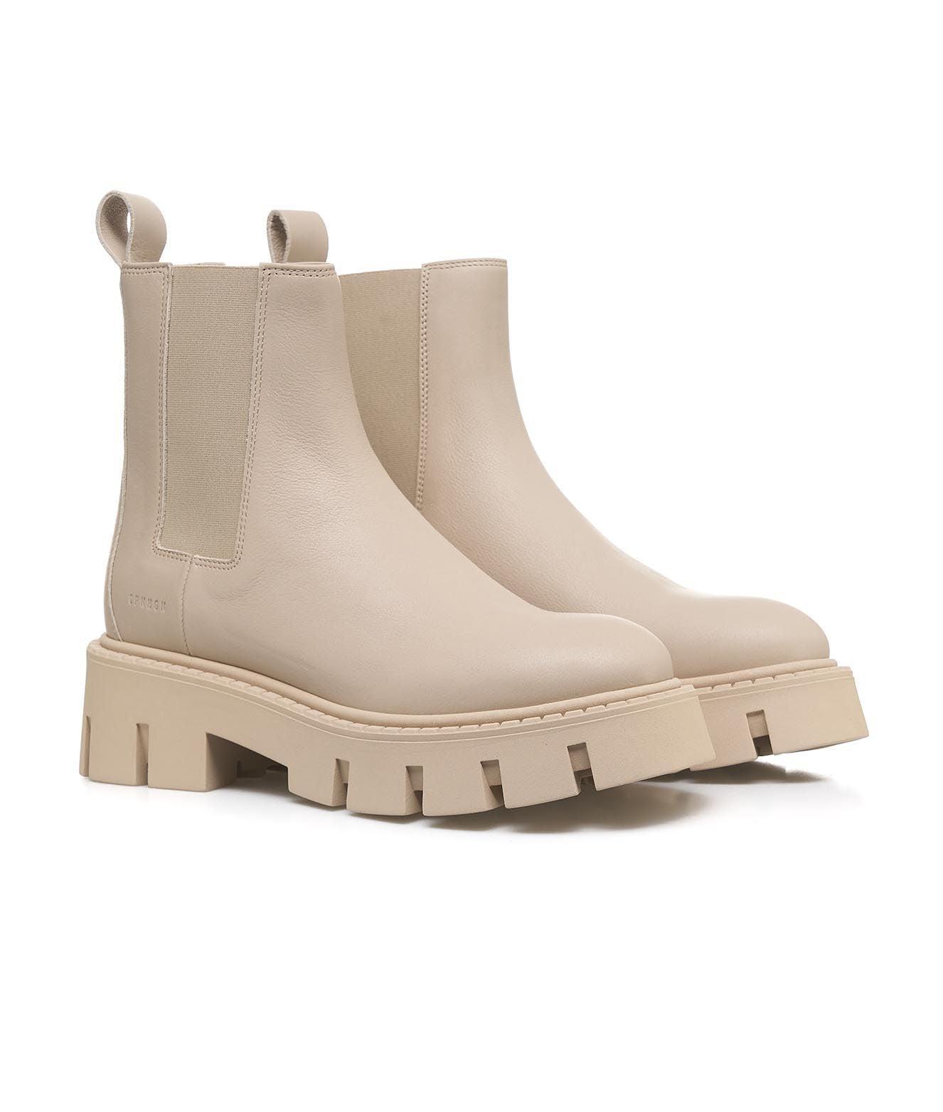 Chelsea boots in pelle liscia Female Product Image