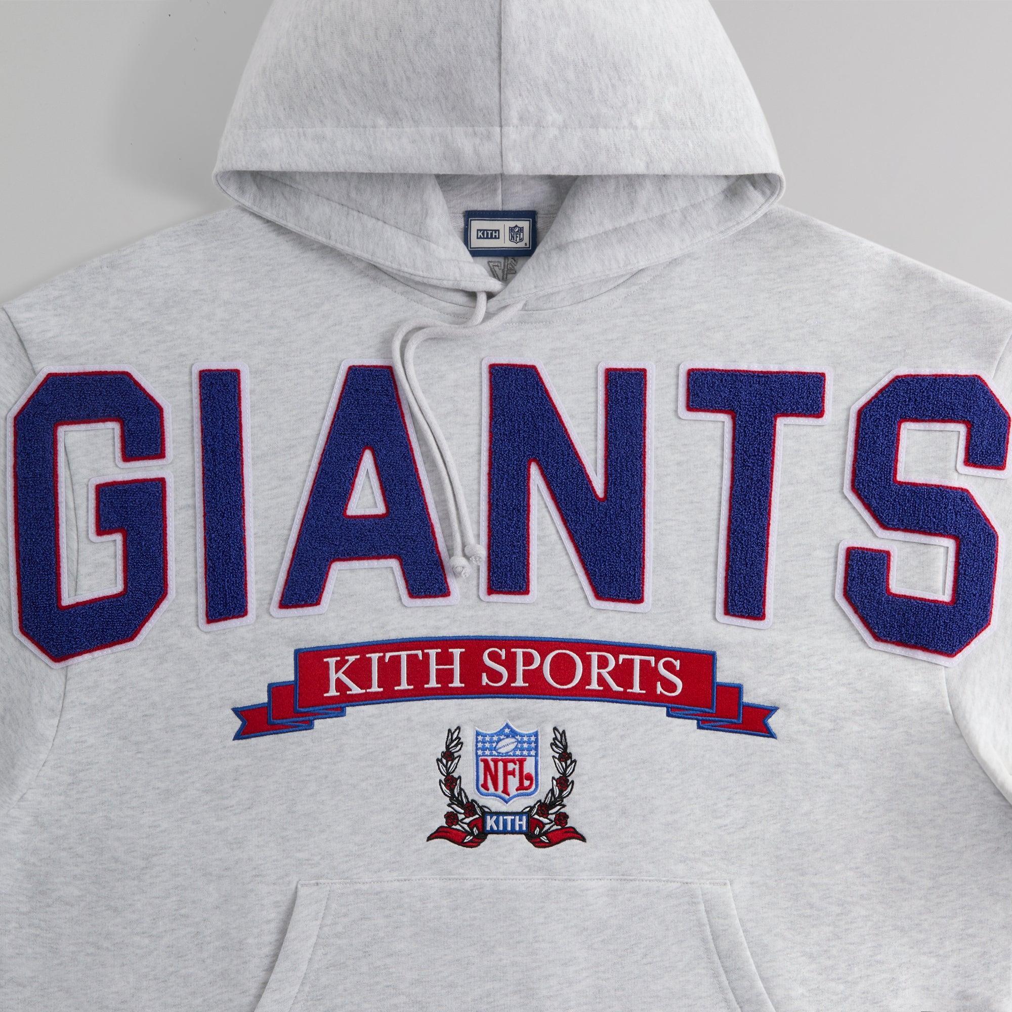 Kith & '47 for the NFL: Giants Nelson Hoodie - Light Heather Grey Male Product Image