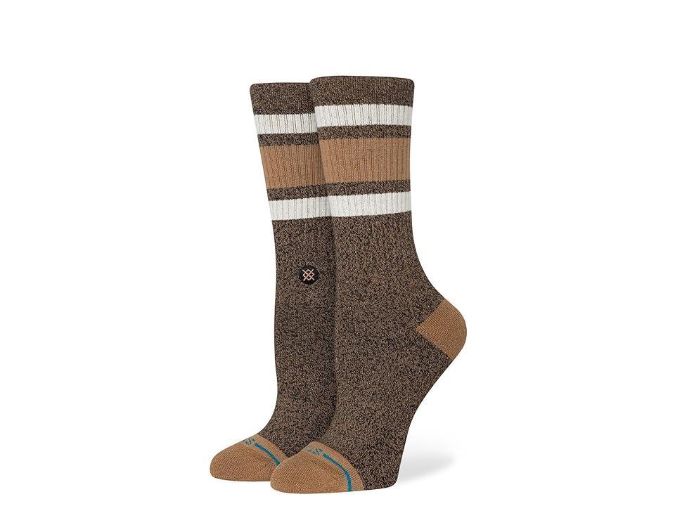 Stance Butter Blend Boyd (Dark Roast) Women's Crew Cut Socks Shoes Product Image