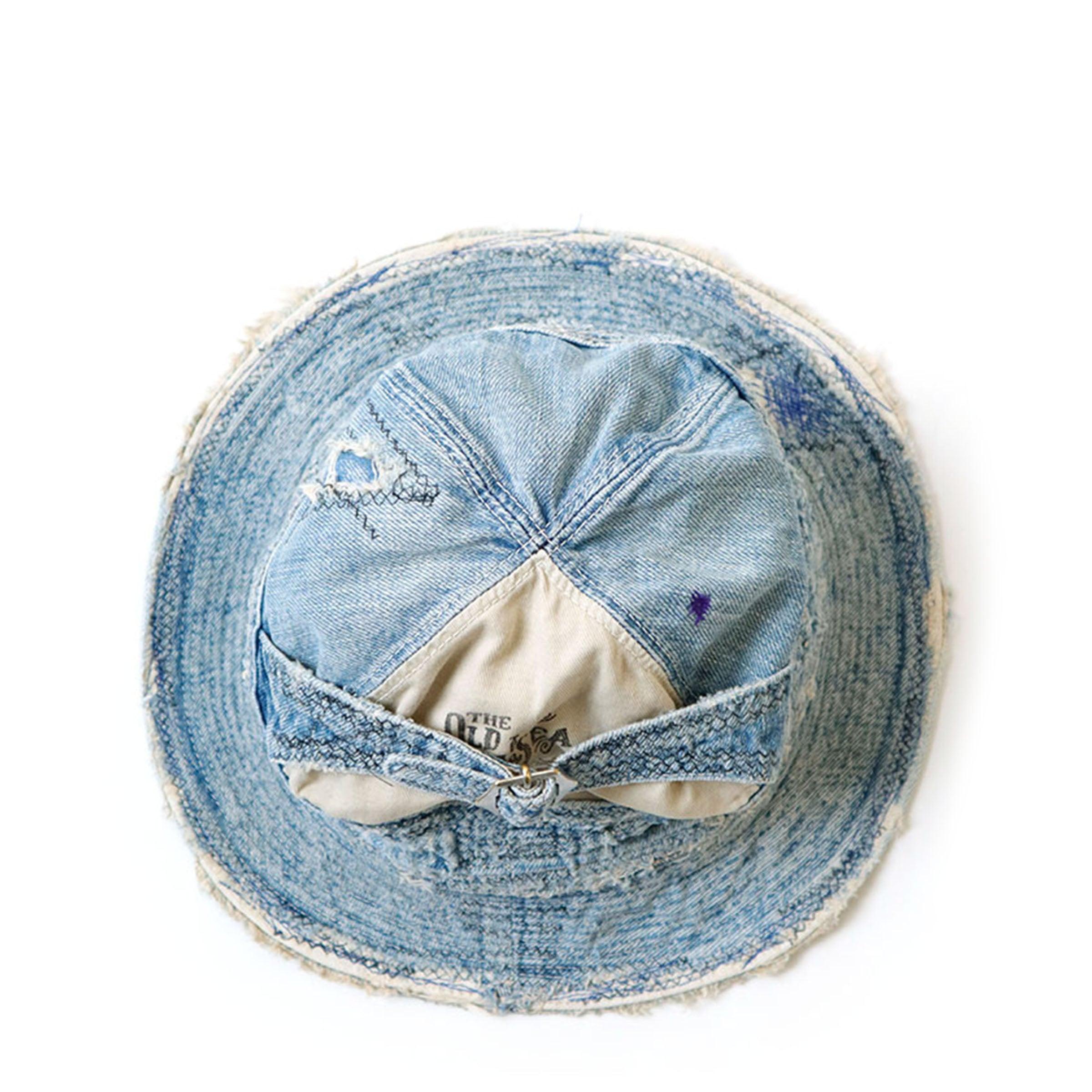 11.5OZ DENIM THE OLD MAN AND THE SEA HAT (CRASH REMAKE) Male Product Image