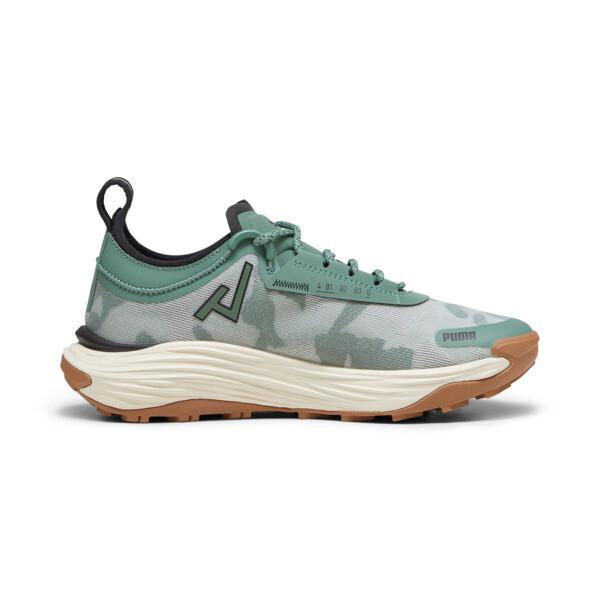 PUMA SEASONS Voyage NITROâ¢ 3 Women's Running Shoes in Eucalyptus/Alpine Snow/Black Product Image