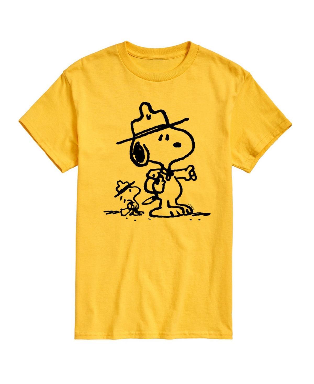 Hybrid Apparel Peanuts Outdoor Mens Short Sleeve Tee Product Image