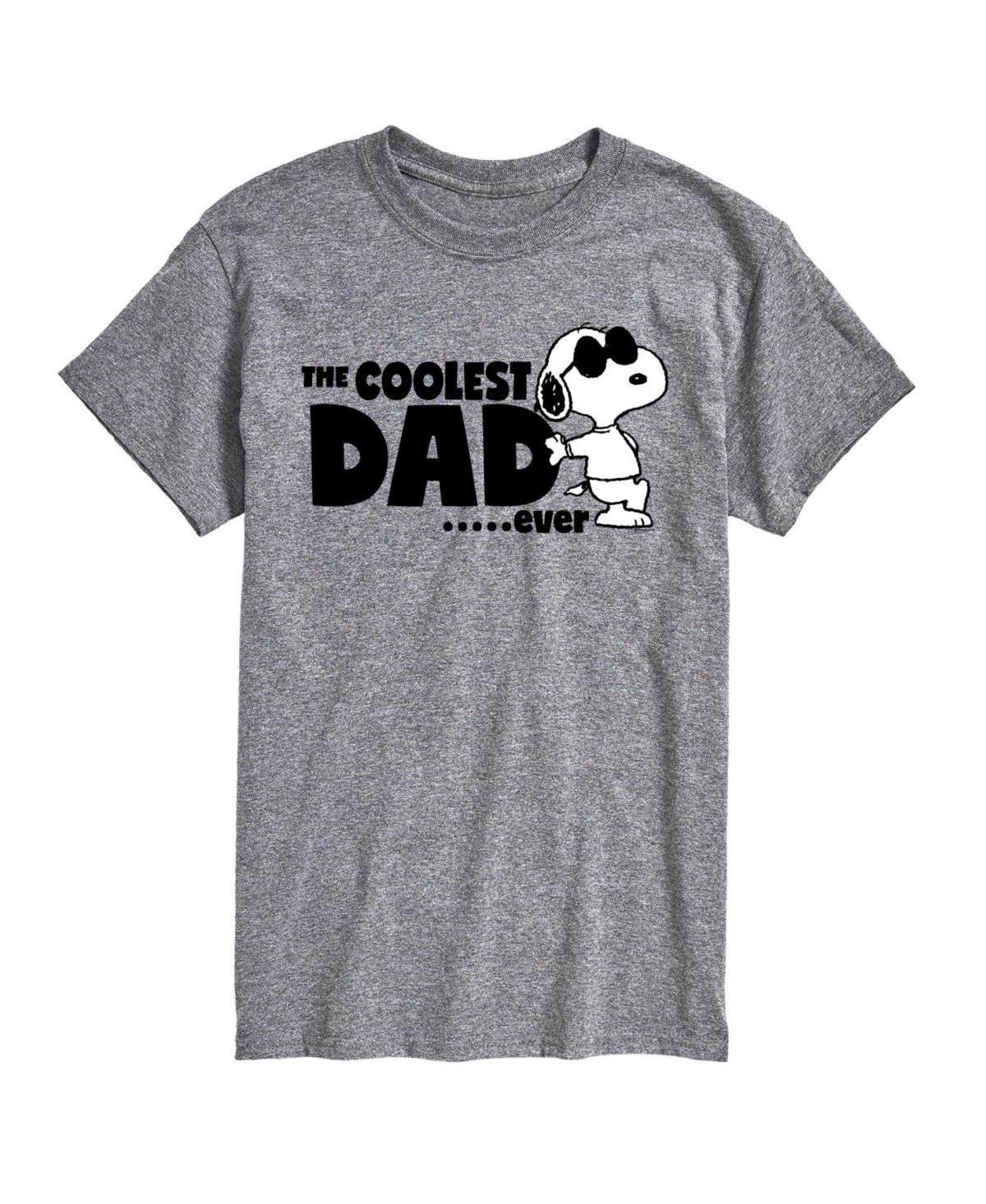 Hybrid Apparel Peanuts Dad Mens Short Sleeve Tee Product Image