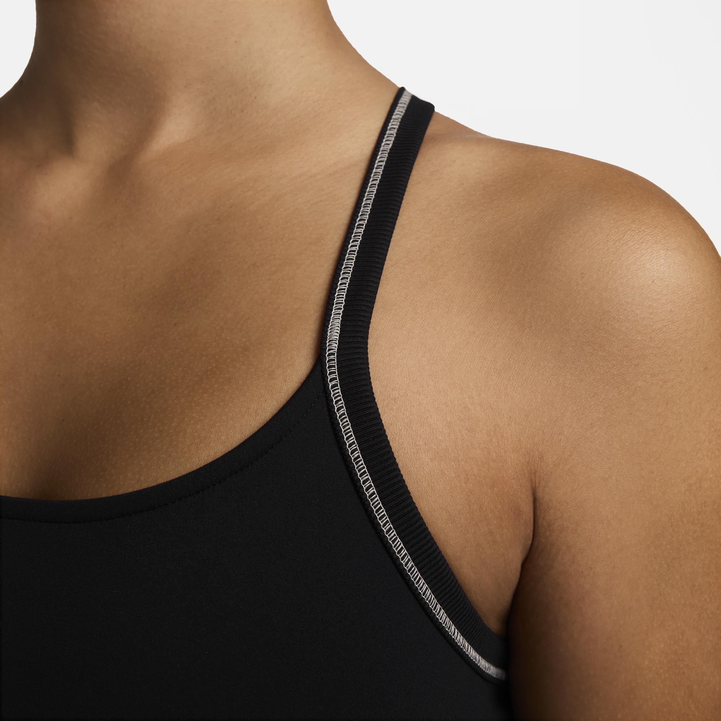 Nike Womens One Fitted Dri-FIT Cropped Tank Top Product Image