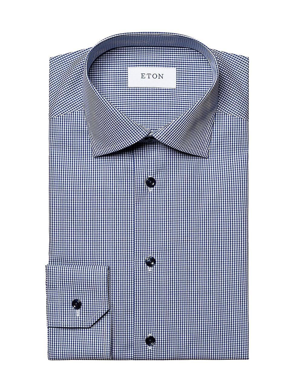 Mens Contemporary-Fit Check Shirt Product Image