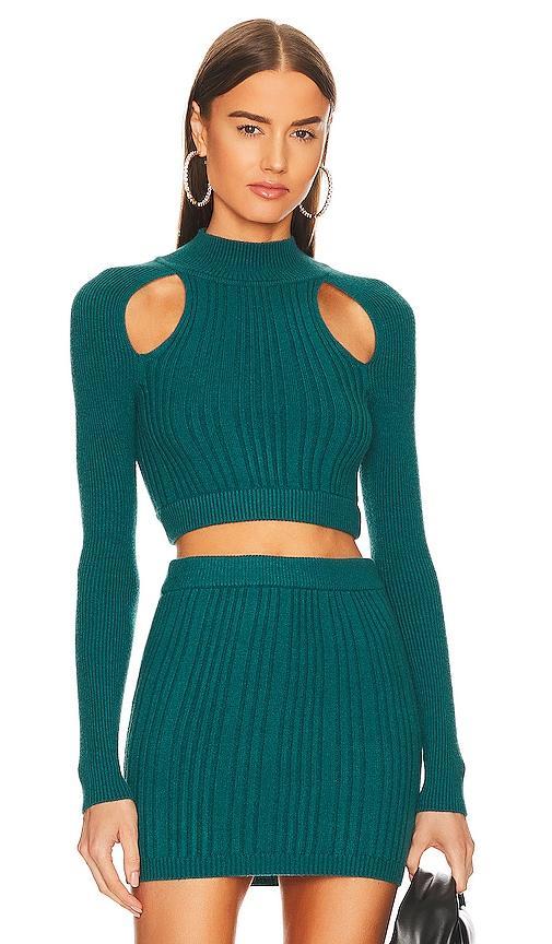 x REVOLVE Nadra Raglan Cut Out Sweater Product Image