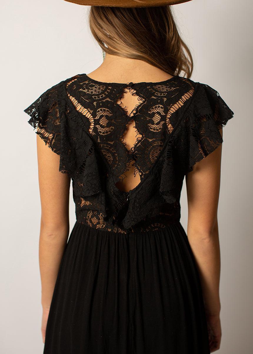 Macienne Dress in Black Product Image