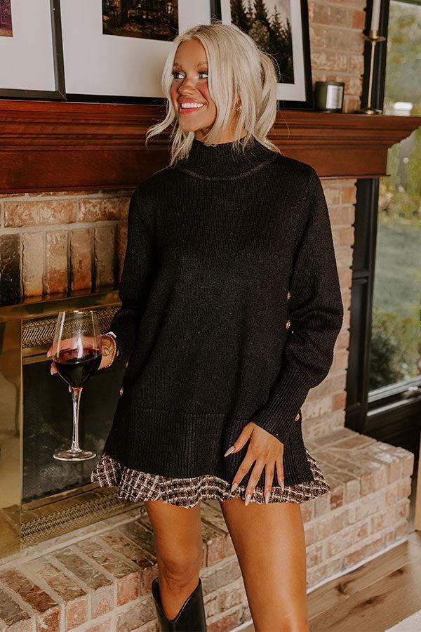 Coffee Shop Cuddles Knit Sweater Product Image