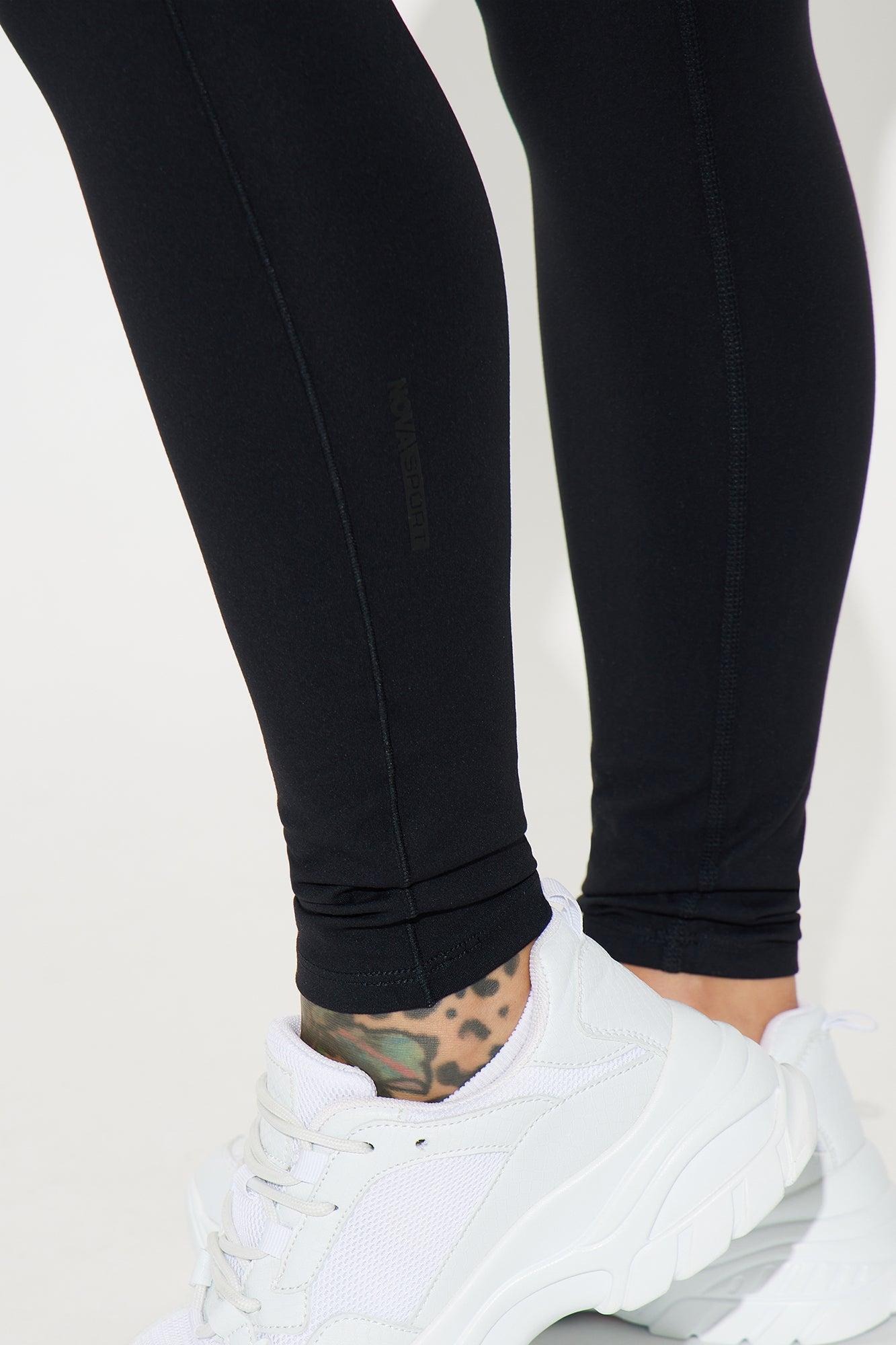 Deep Bend Super Soft Active Legging - Black Product Image