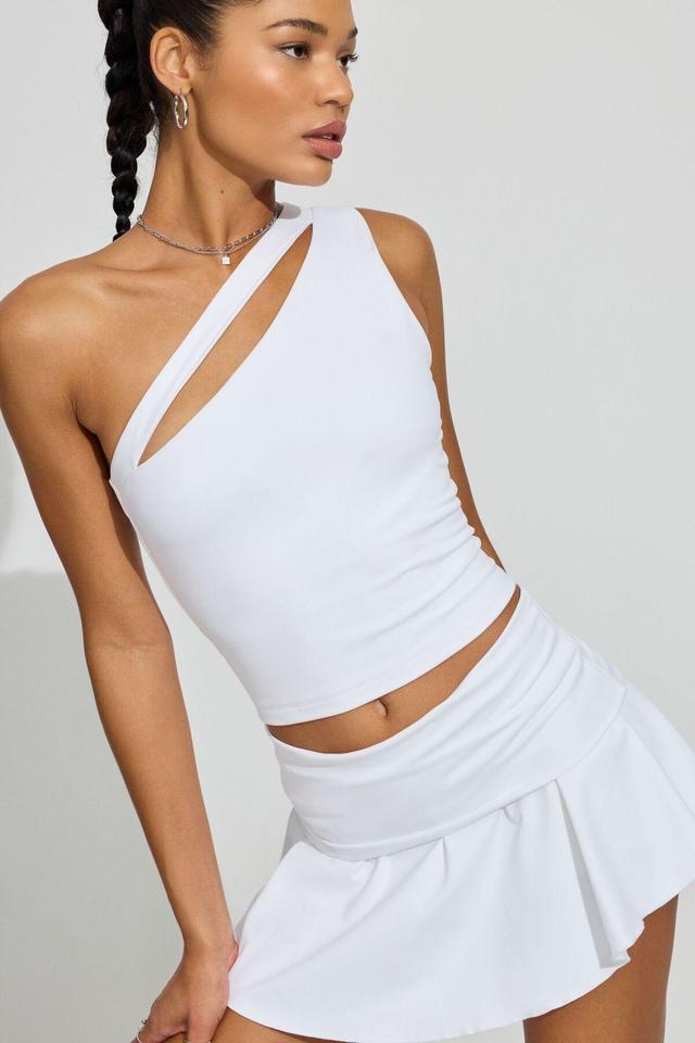 One Shoulder Cutout Top Product Image