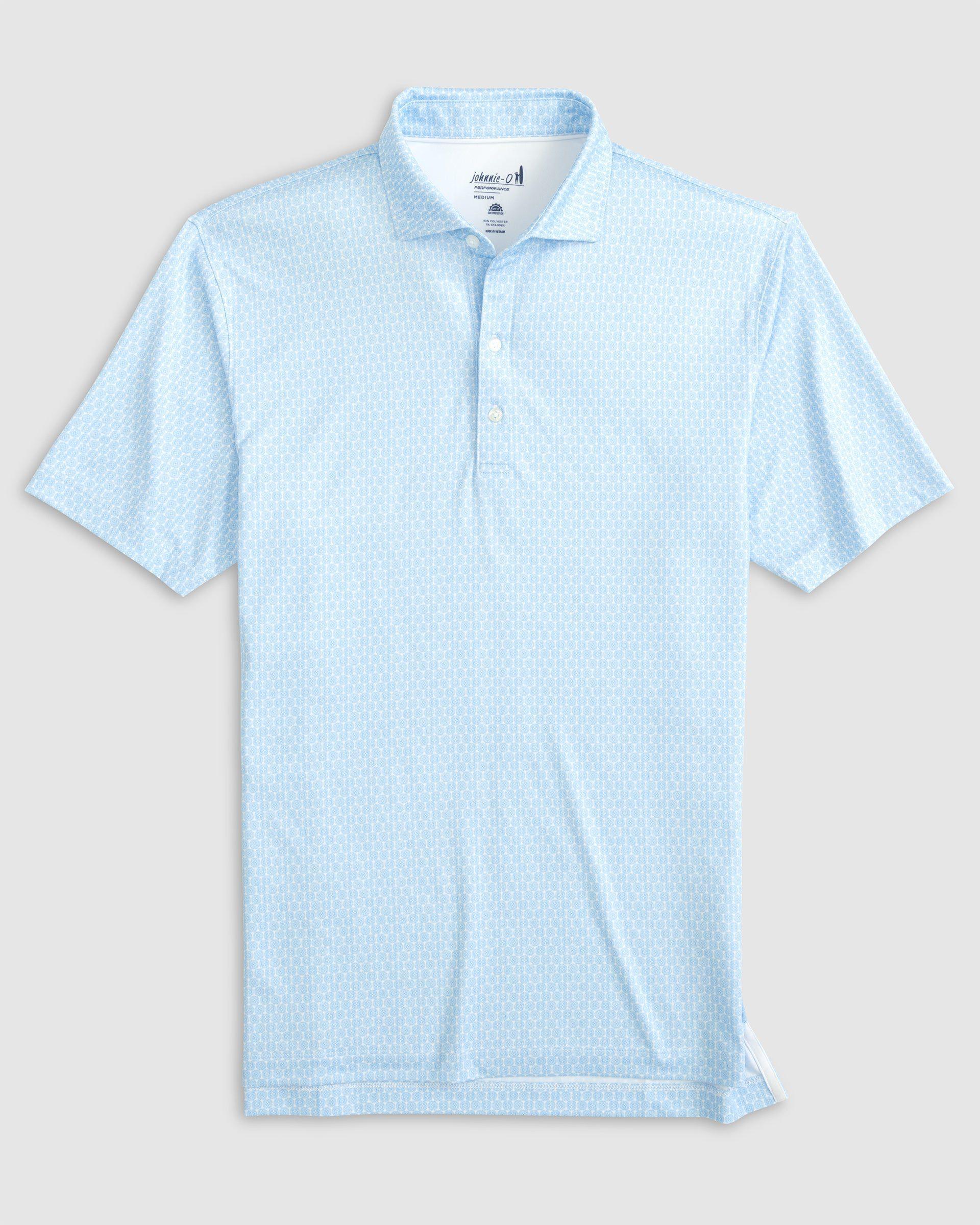 Clinton Printed Jersey Performance Polo Male Product Image