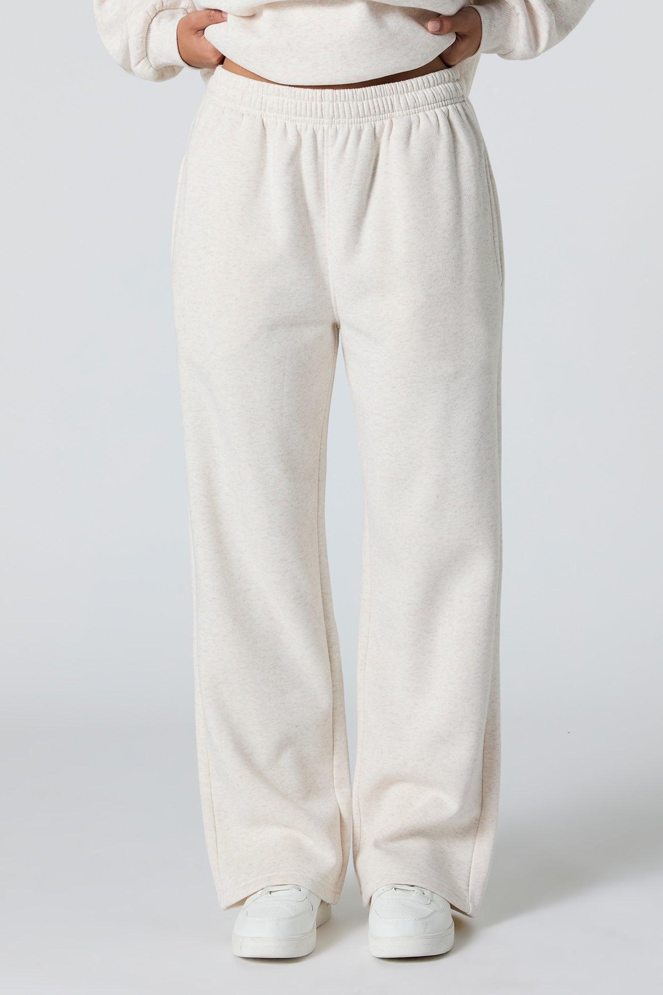 Soft Fleece Wide Leg Sweatpant Female Product Image