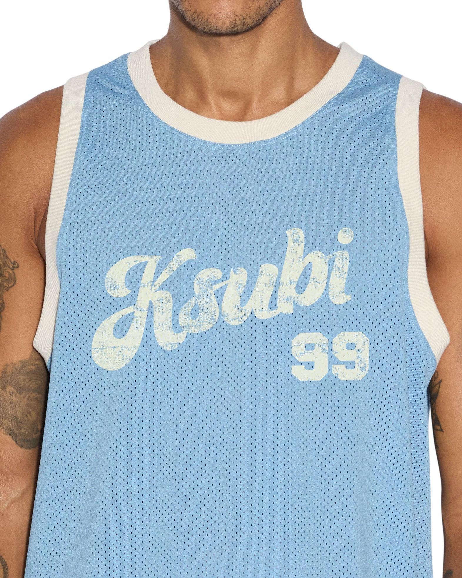 CLUBHOUSE PICK UP SINGLET BLUE Male Product Image