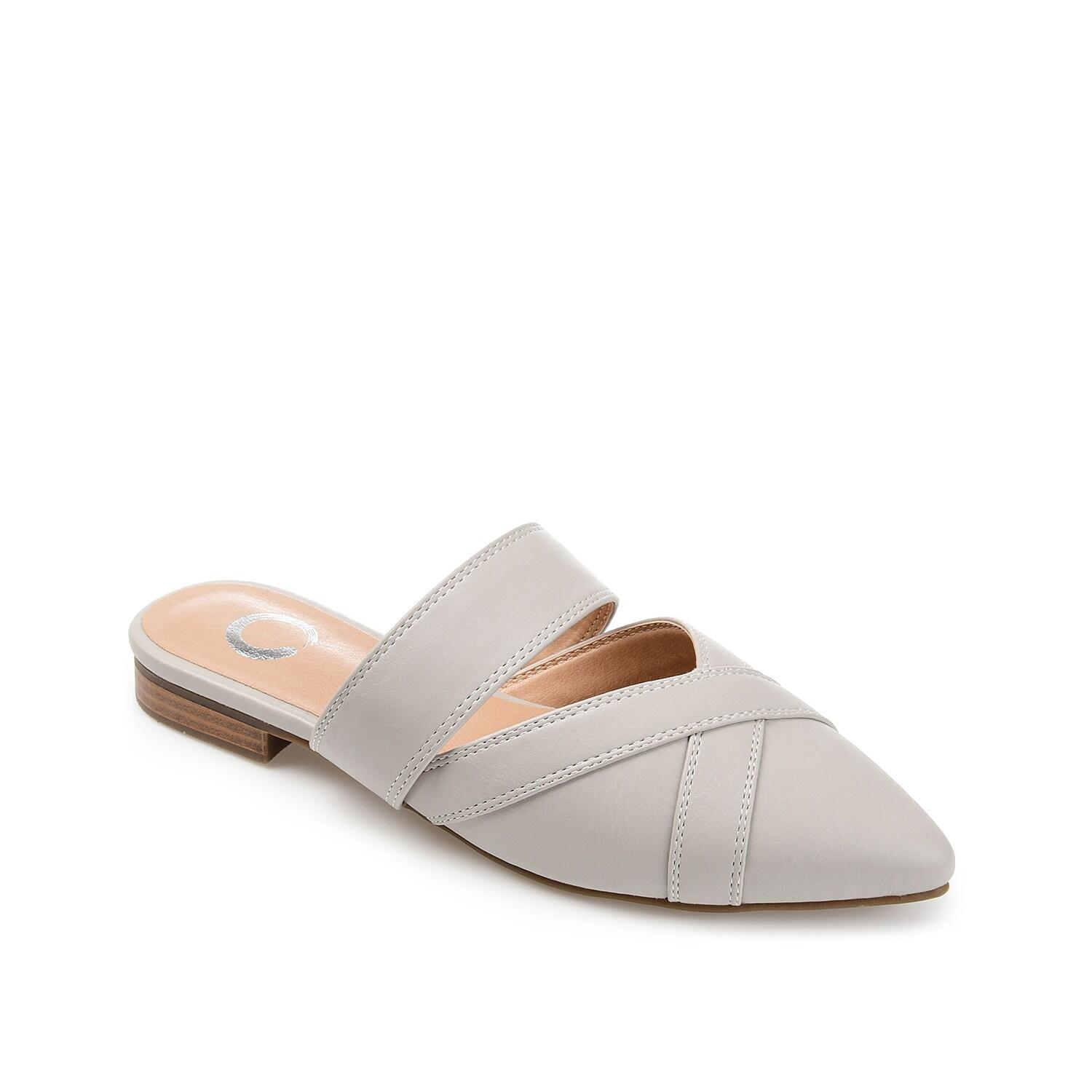 Journee Collection Stasi Womens Mules White Product Image