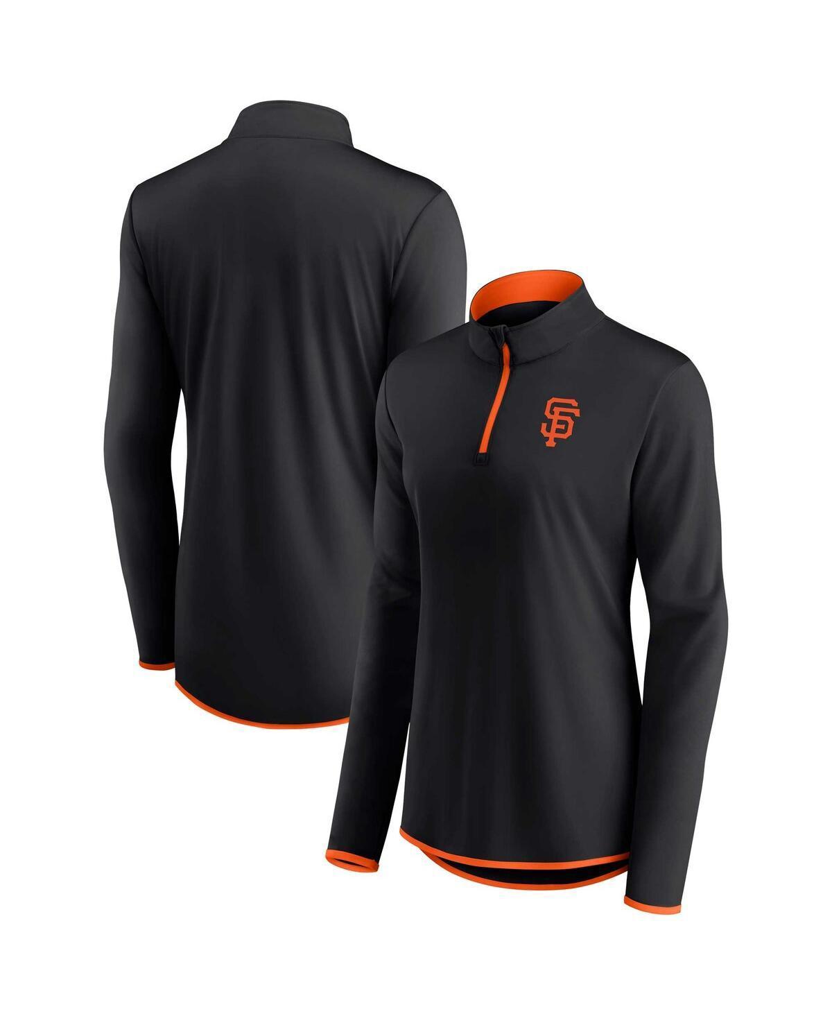 Womens Fanatics Branded San Francisco Giants Corner Quarter-Zip Top Product Image