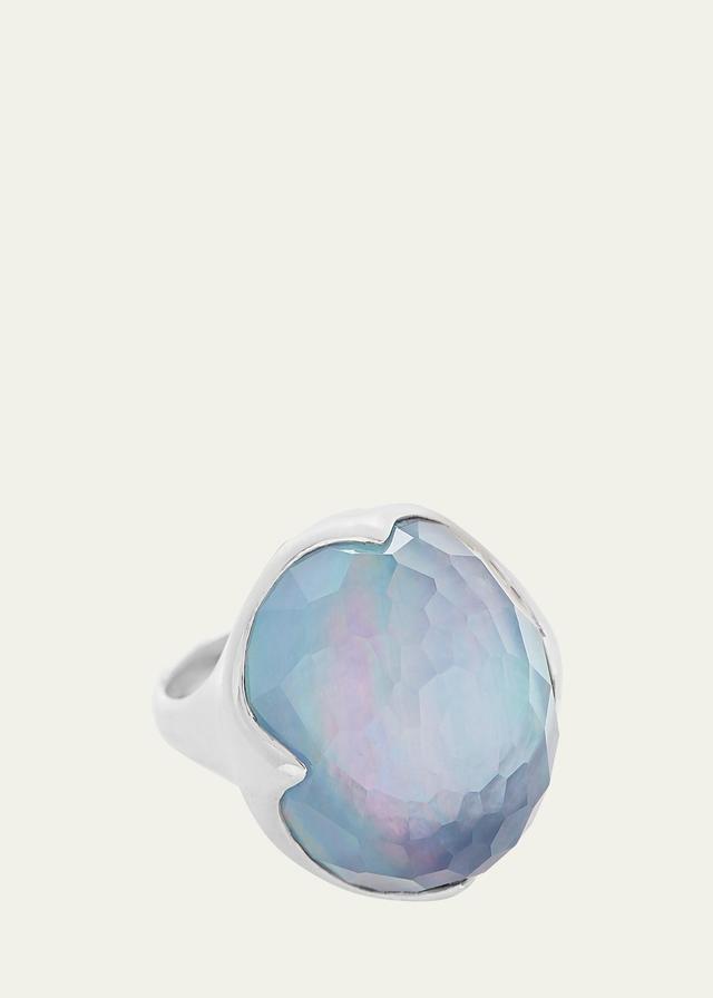 Ippolita Prince Ring in Sterling Silver - Size: 7 - MOTHER OF PEARL Product Image