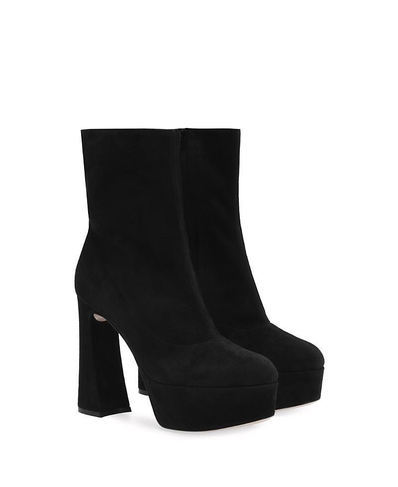 Gianvito Rossi Womens Holly Block Heel Booties Product Image