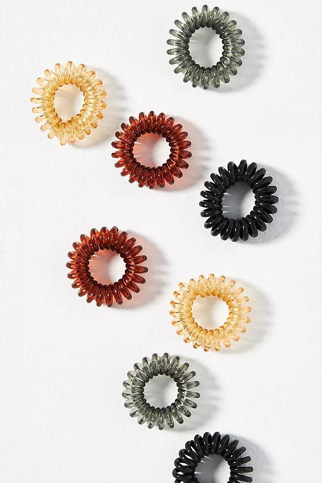 KITSCH Spiral Hair Ties, Set of 8 Product Image