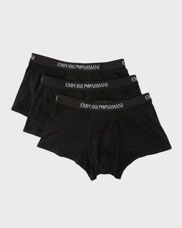 Mens Pure Cotton 3-Pack Trunks Product Image