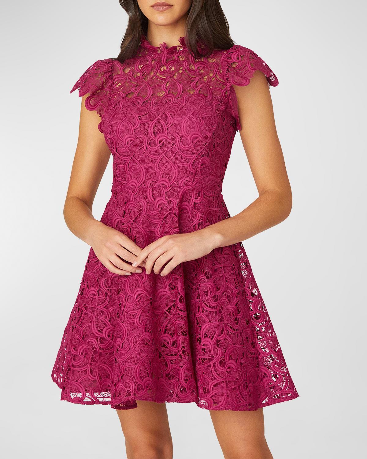 Womens Everlie Guipure Lace Minidress Product Image