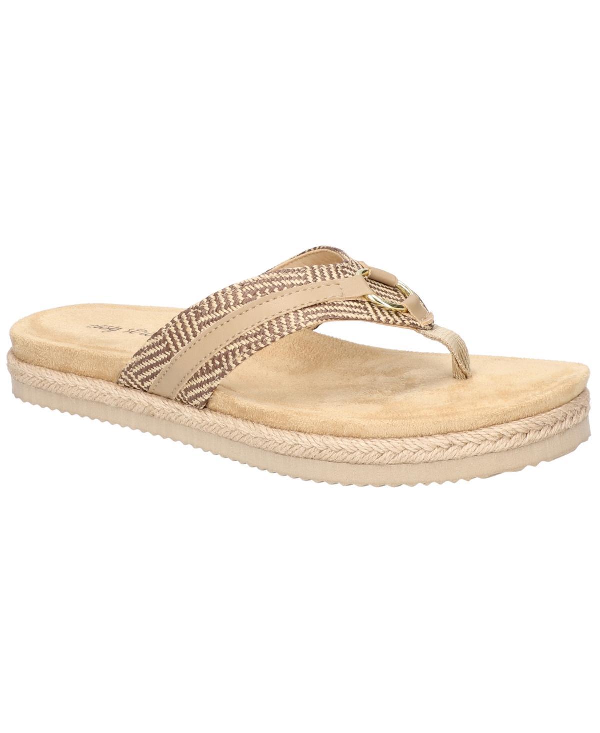 Easy Street Womens Starling Slip-On Thong Sandals Product Image