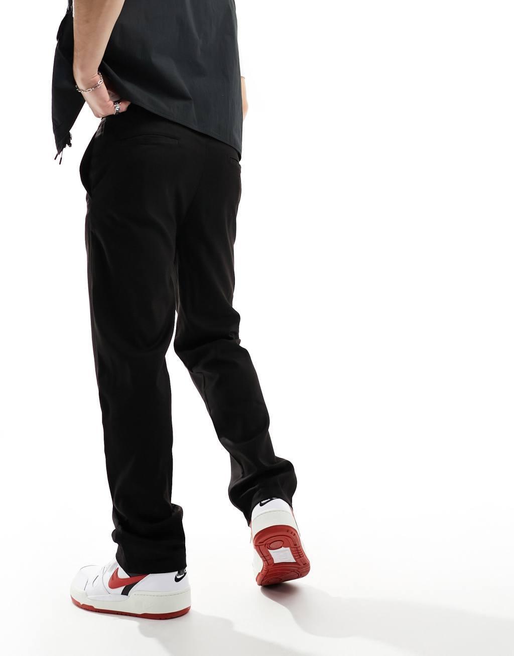 Only & Sons loose pant in black Product Image