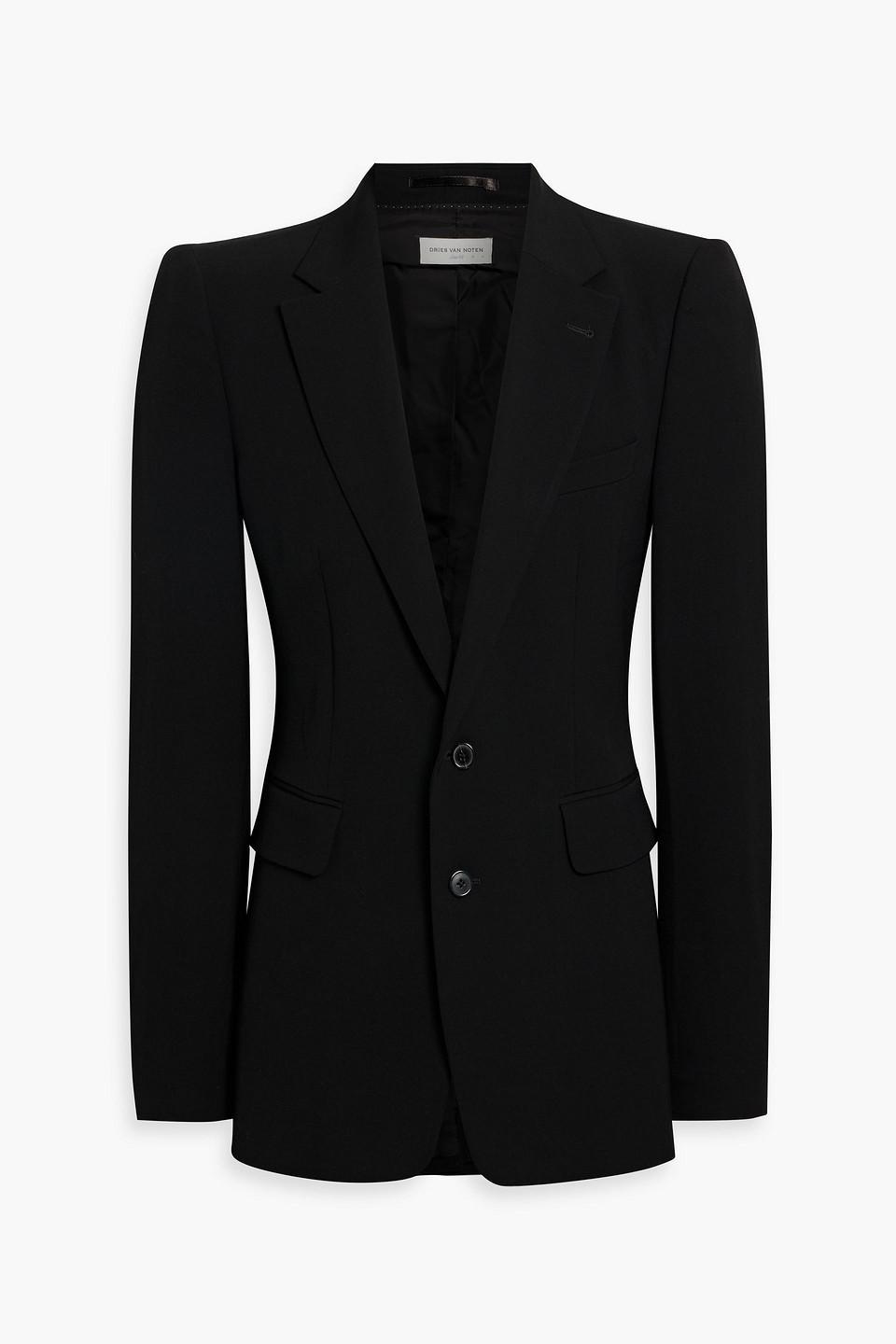 Wool-twill Blazer In Black Product Image