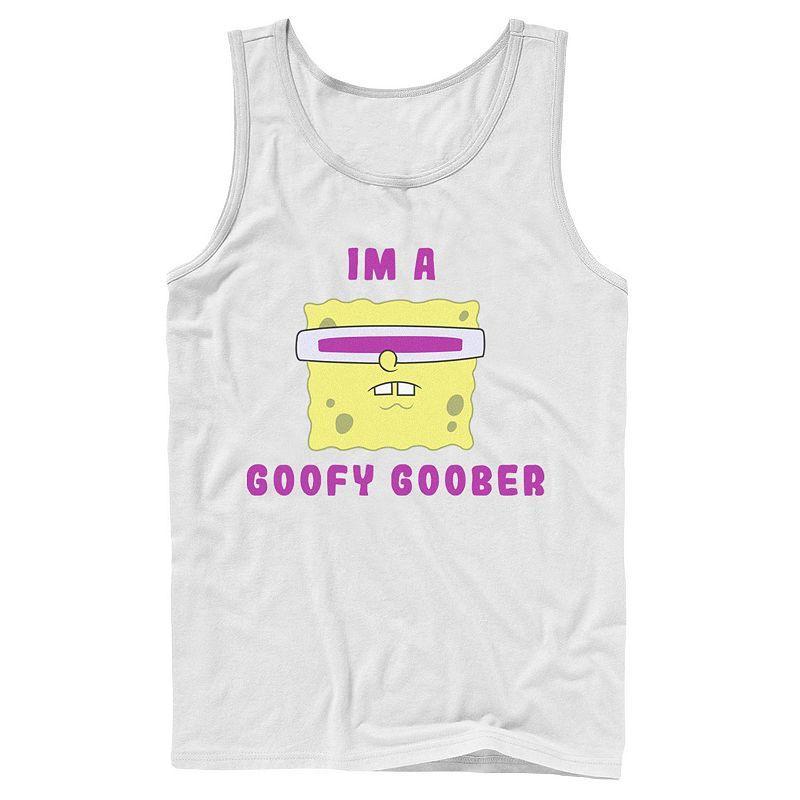 Mens Nickelodeon SpongeBob SquarePants Im A Goofy Goober Portrait Graphic Tank Top Product Image