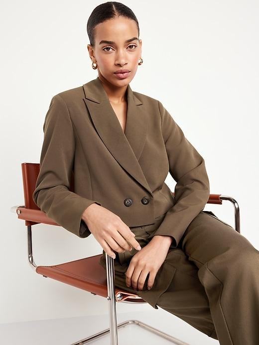 Cropped Blazer Product Image