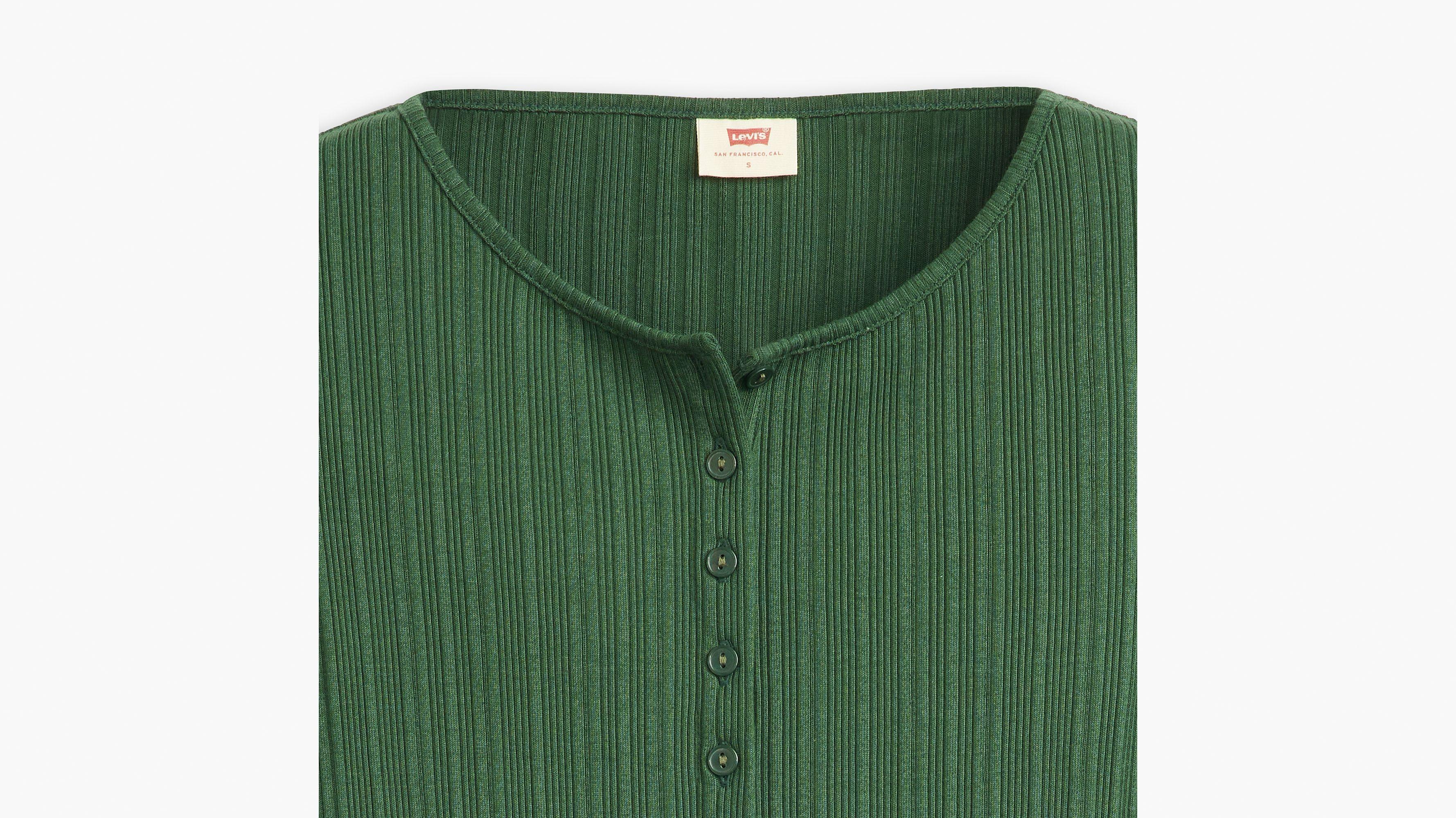 Dry Goods Vacationer Ribbed Henley Product Image