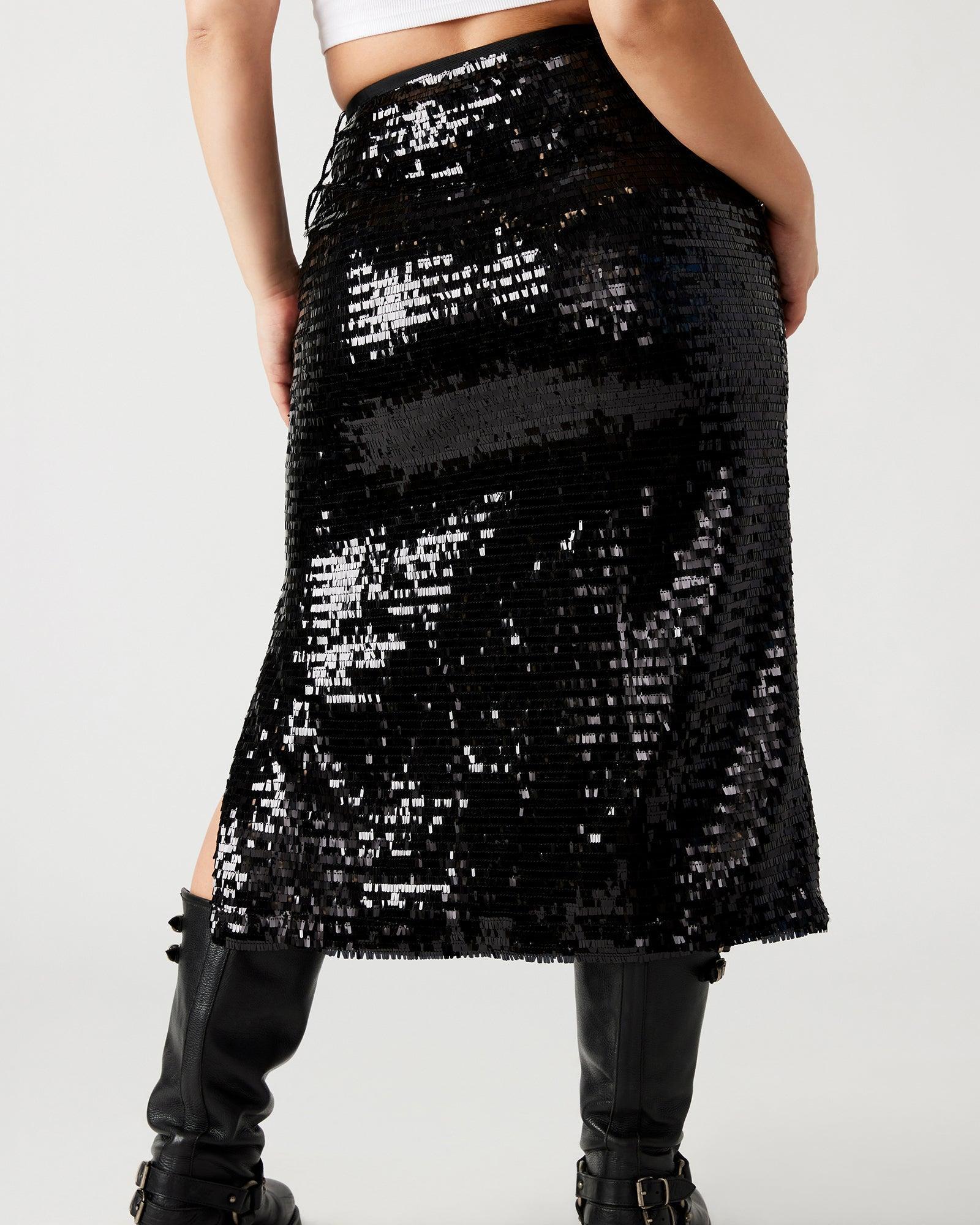 DINAH MIDI SKIRT BLACK Product Image