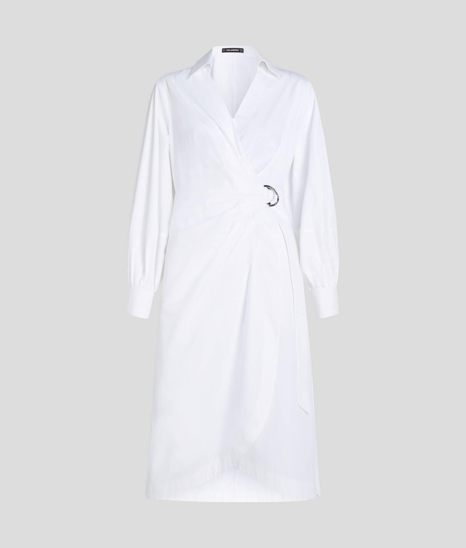 WRAP SHIRT DRESS Product Image