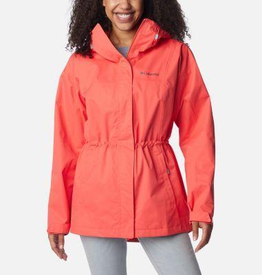 Columbia Women's Hikebound Long Rain Jacket- Product Image