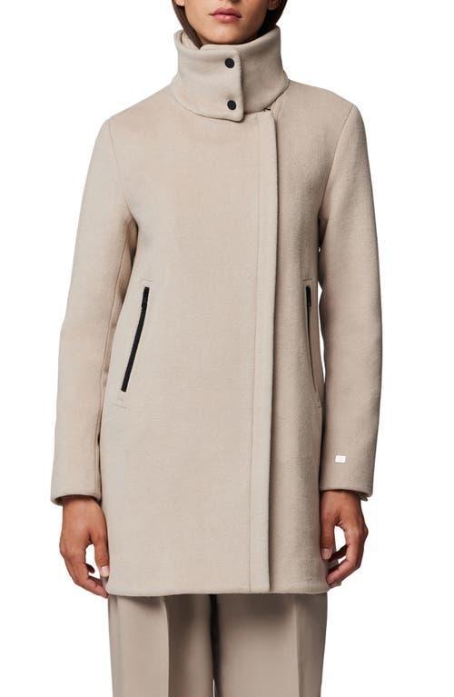 Womens Abbi Wool Straight-Fit Coat Product Image