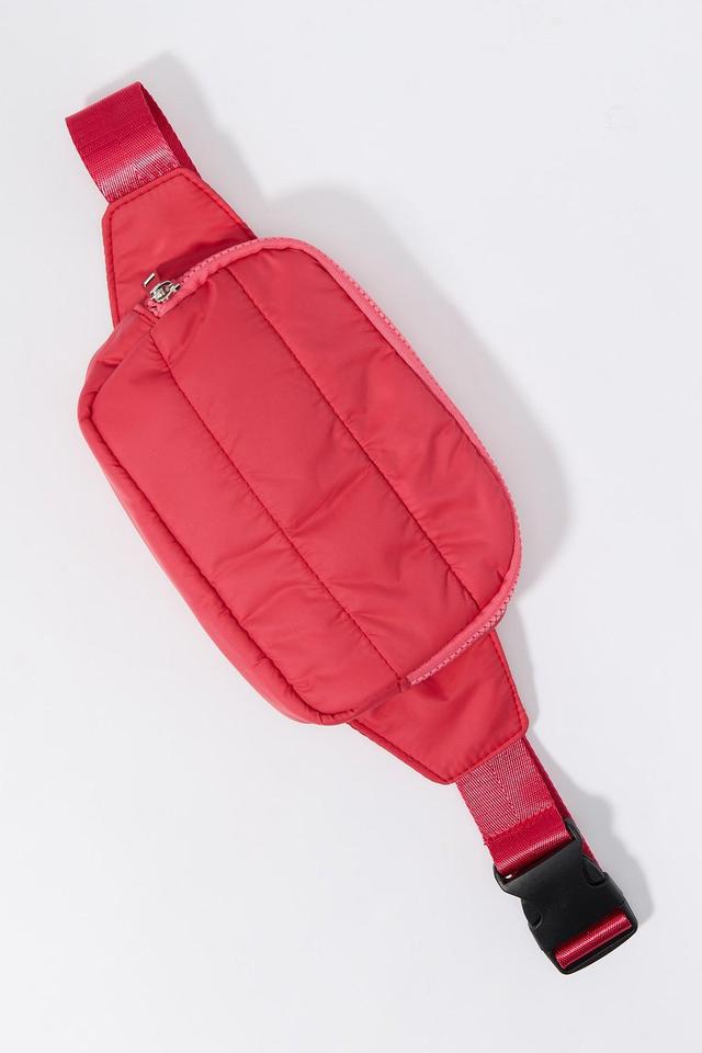 Quilted Fanny Pack Female Product Image