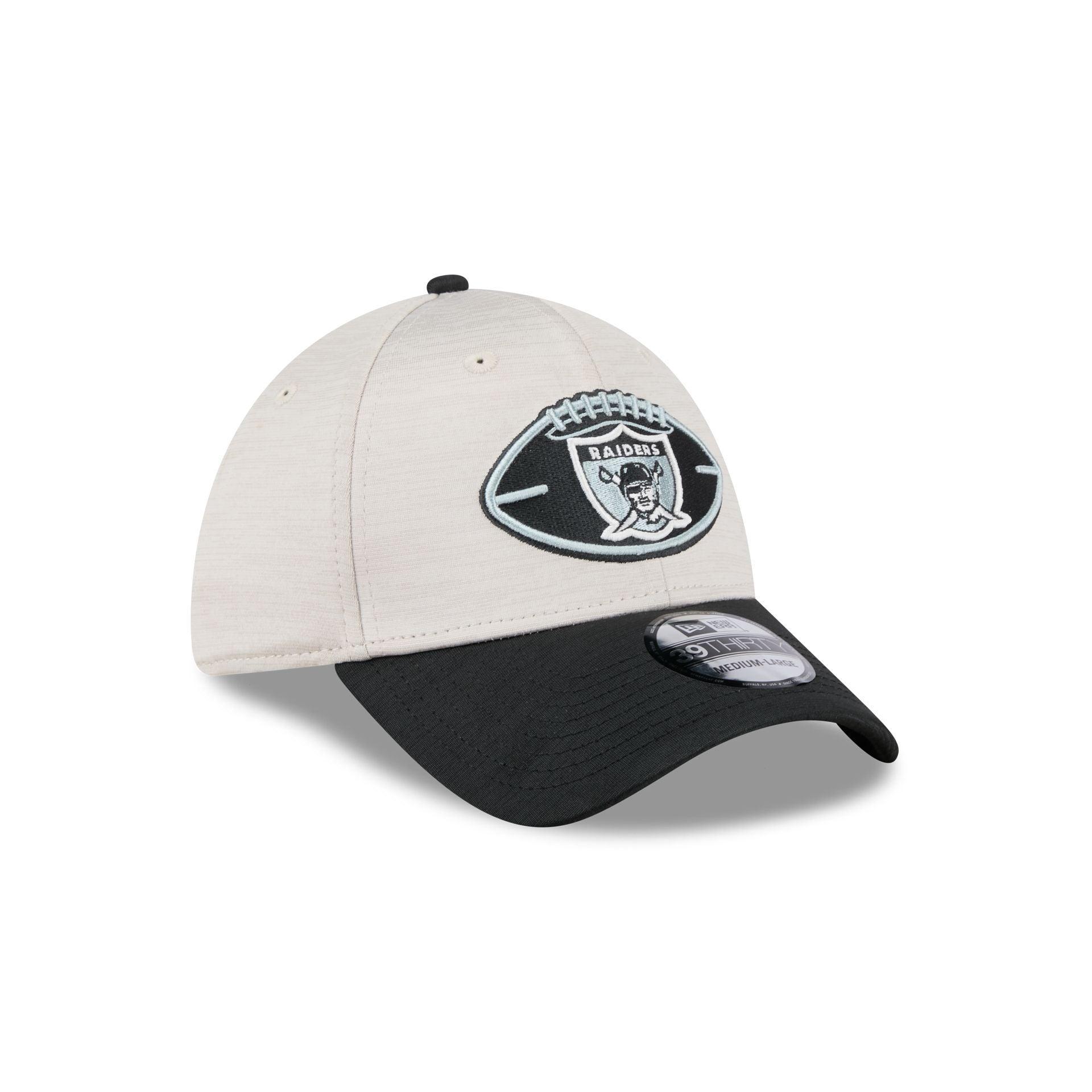 Las Vegas Raiders 2024 Historic Sideline 39THIRTY Stretch Fit Hat Male Product Image