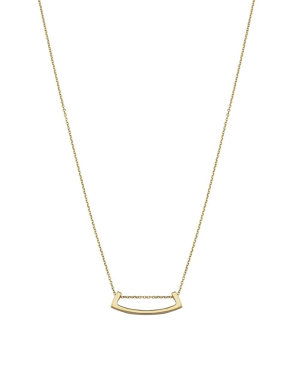 Womens 14K Yellow Gold Hampton Pendant Necklace Product Image