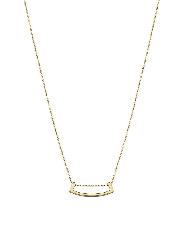 Womens 14K Yellow Gold Hampton Pendant Necklace Product Image