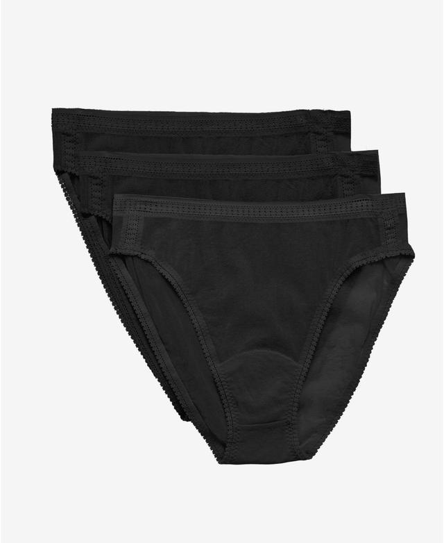 On Gossamer 3-Pack Mesh High Cut Briefs Product Image