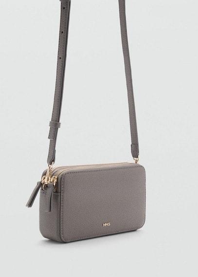 MANGO - Shoulder bag with double zipper - One size - Women Product Image